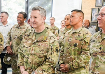 Chairman of the Joint Chiefs of Staff Gen. Dan Caine Visits Fort Hamilton and New York City Military Entrance Processing Station