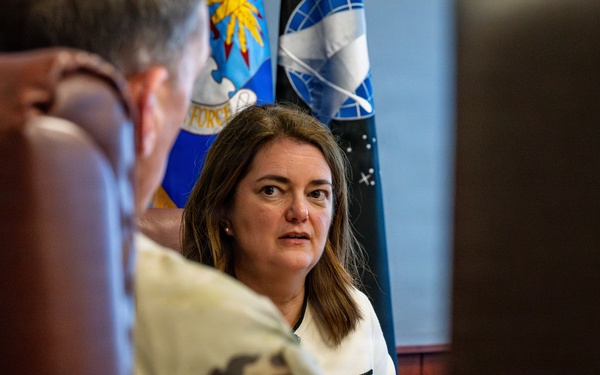 We recently welcomed two U.S. Space Force Senior Executive Service leaders to Buckley SFB!