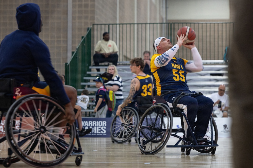 Wheelchair Basketball at 2026 Warrior Games
