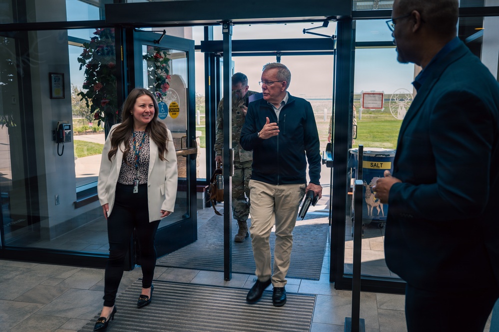 We recently welcomed two U.S. Space Force Senior Executive Service leaders to Buckley SFB!