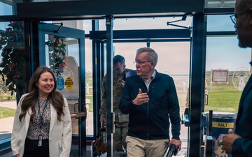 We recently welcomed two U.S. Space Force Senior Executive Service leaders to Buckley SFB!