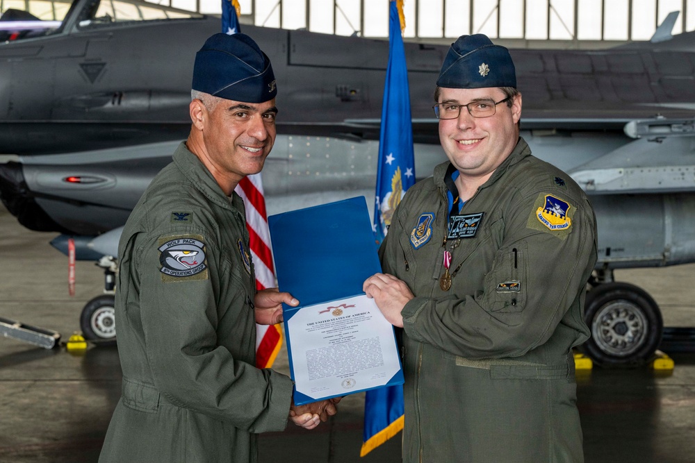 35th Fighter Squadron Change of Command Ceremony