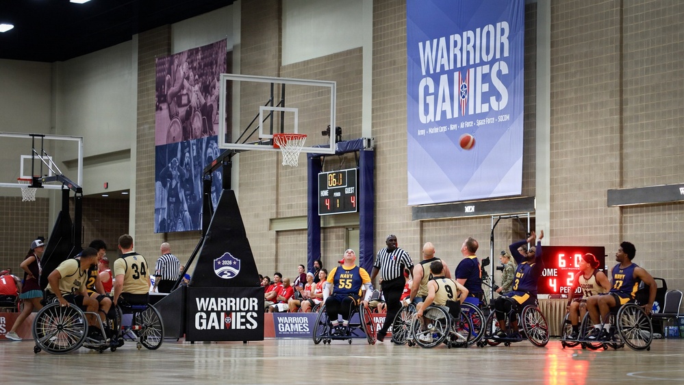 Wheelchair Basketball at 2026 Warrior Games