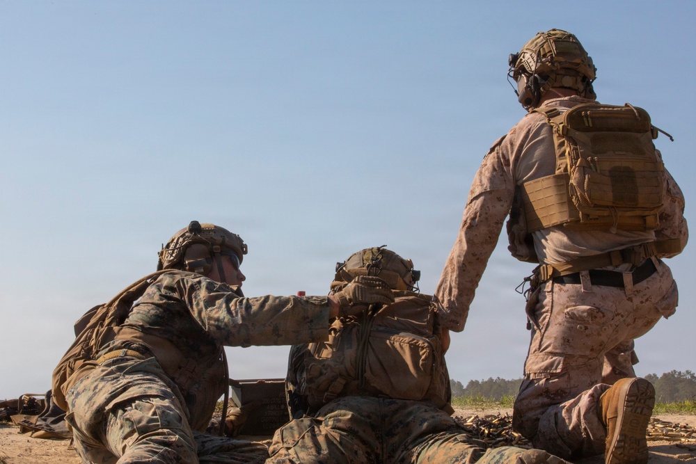 Advanced Infantry Training Company Participates in a Live Fire Exercise