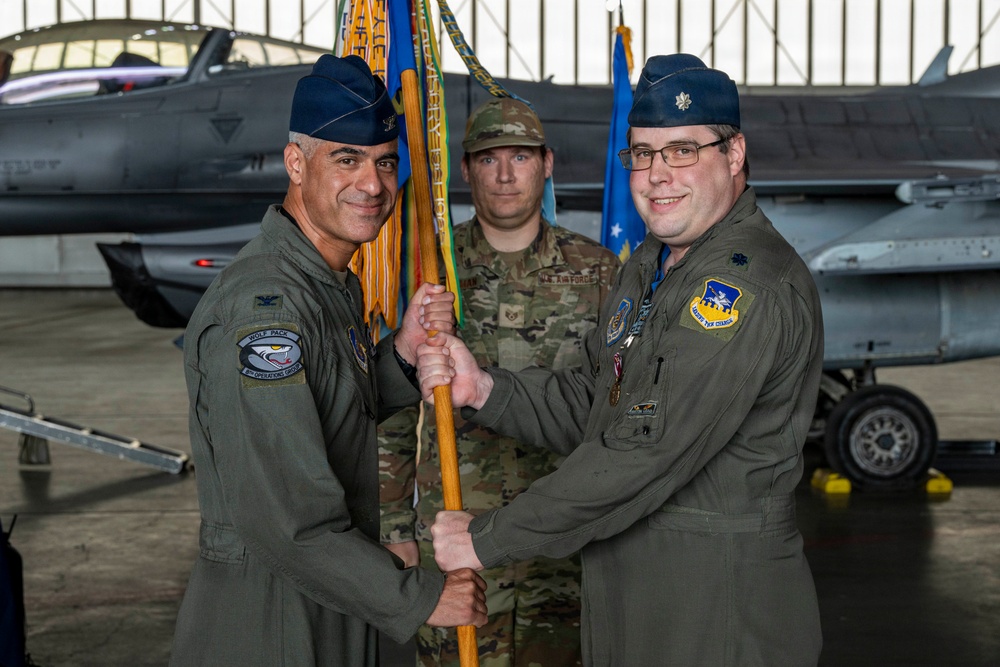 35th Fighter Squadron Change of Command Ceremony