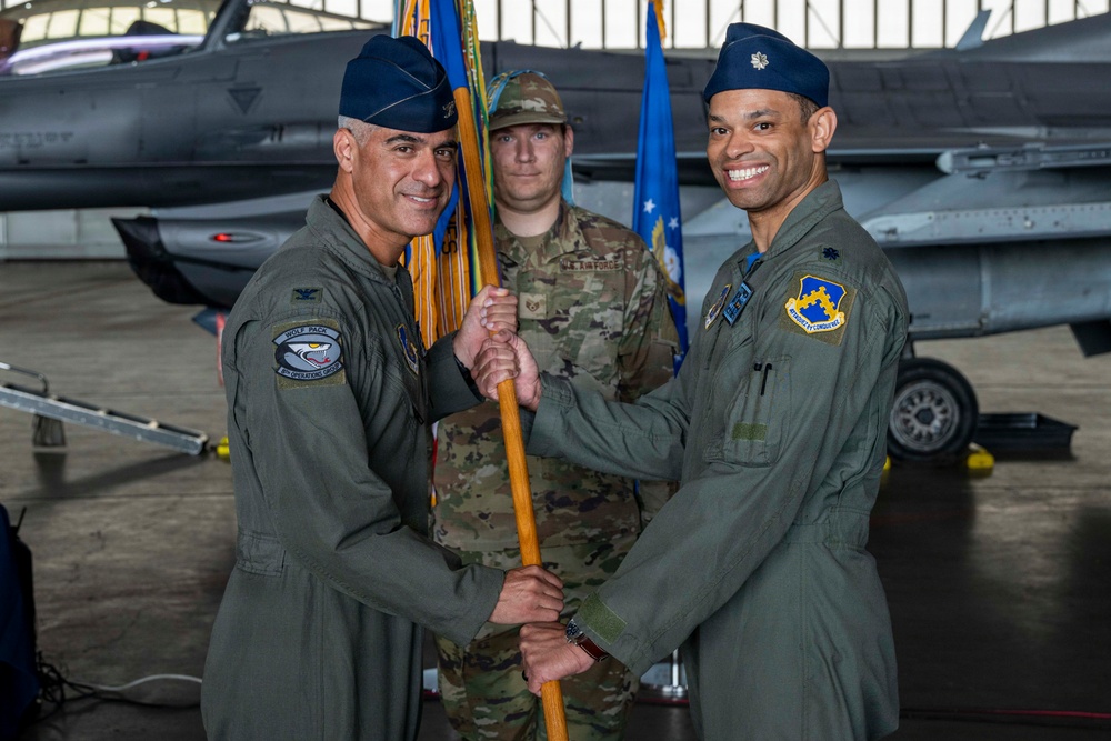 35th Fighter Squadron Change of Command Ceremony