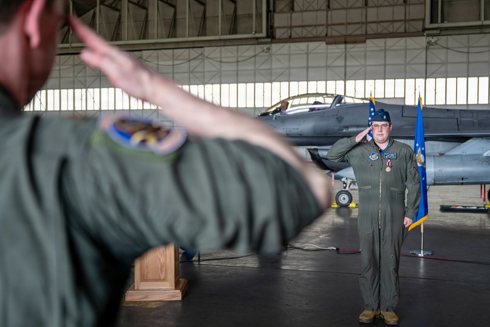 35th Fighter Squadron Change of Command Ceremony