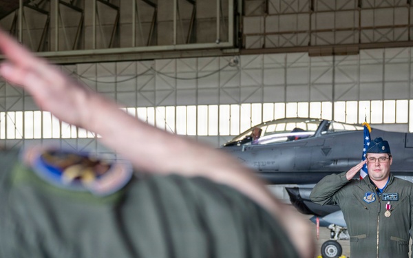 35th Fighter Squadron Change of Command Ceremony