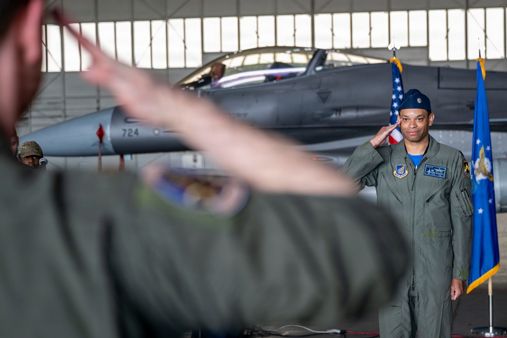 35th Fighter Squadron Change of Command Ceremony