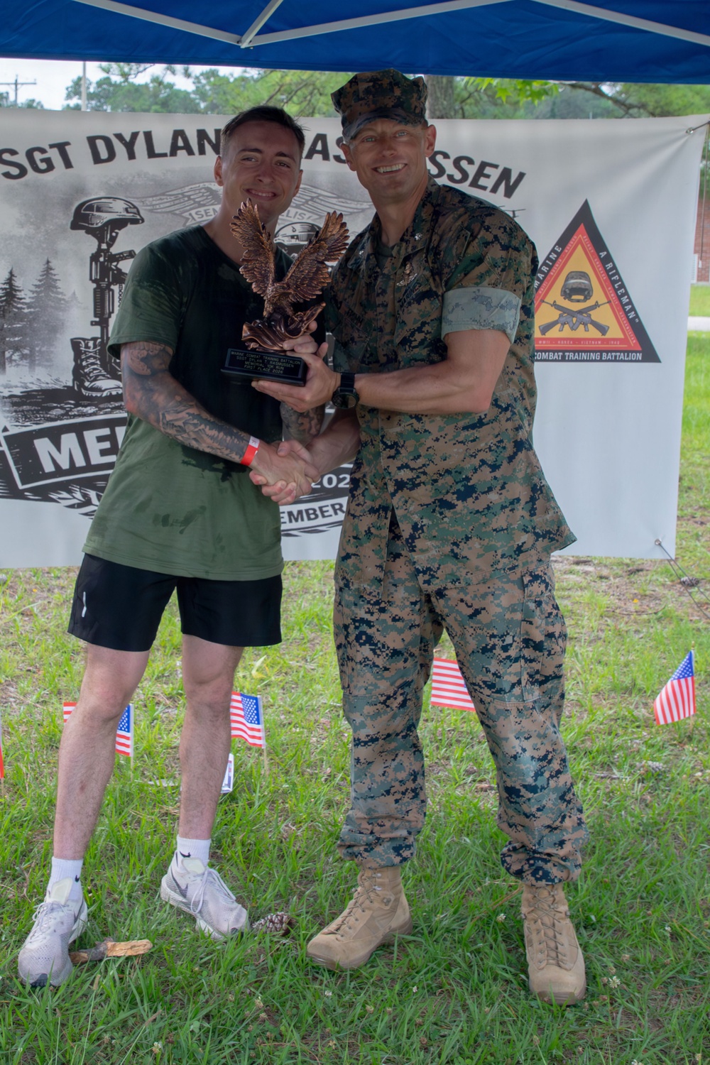 MCTB, SOI-E hosts memorial run in honor of Staff Sgt. Rasmussen
