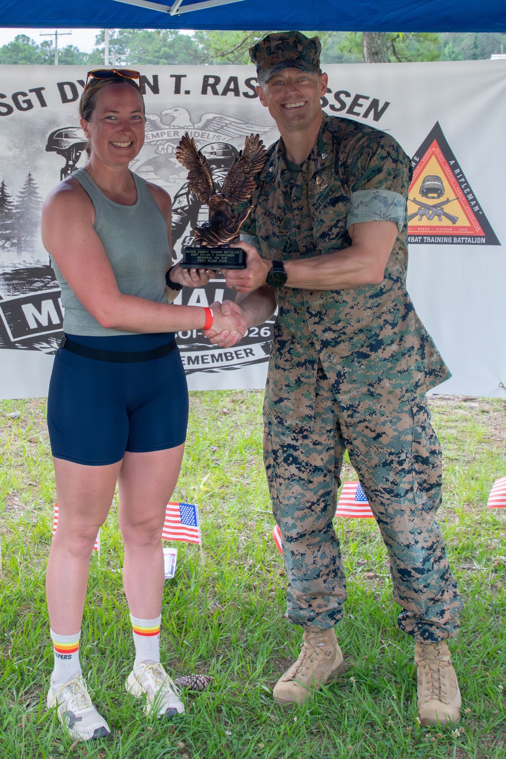 MCTB, SOI-E hosts memorial run in honor of Staff Sgt. Rasmussen