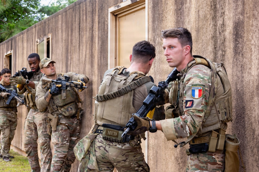 Fleet Exercise 250 | Marines with V1/2 conduct urban terrain training with Spanish and French marines