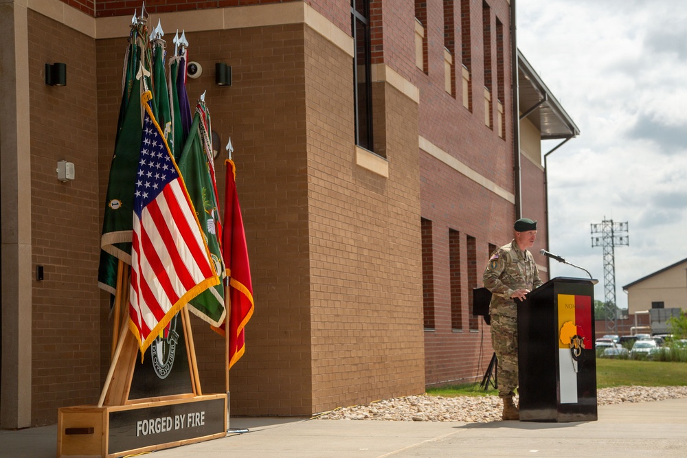 3rd Special Forces Group conducts change of command ceremony