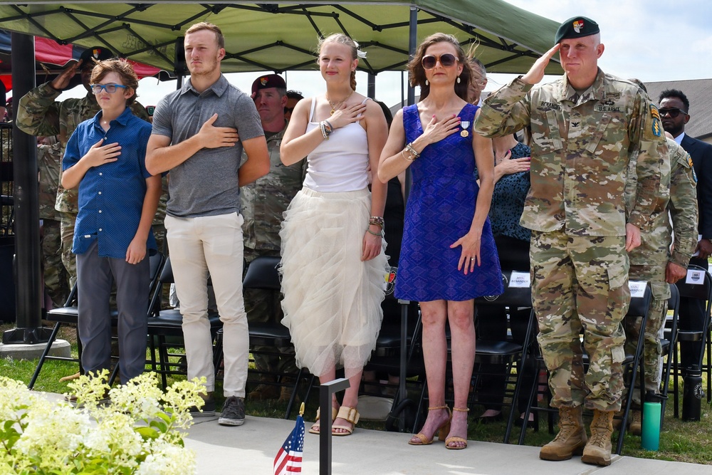 3rd Special Forces Group conducts change of command ceremony