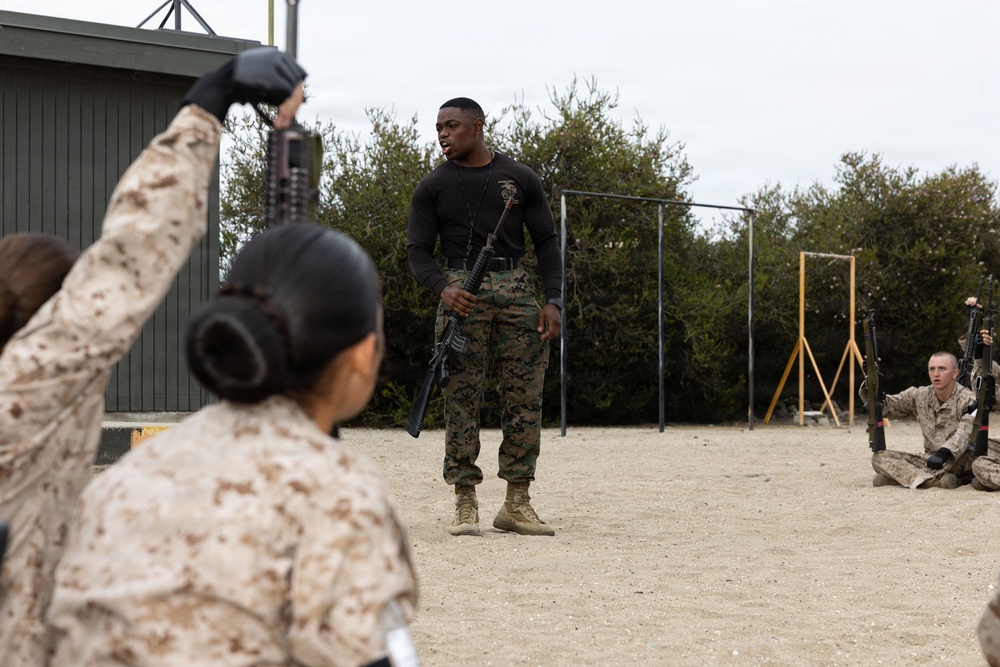 Alpha Company Bayonet Assault Course