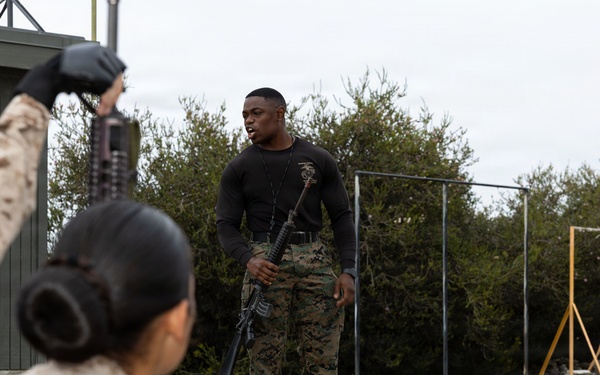 Alpha Company Bayonet Assault Course