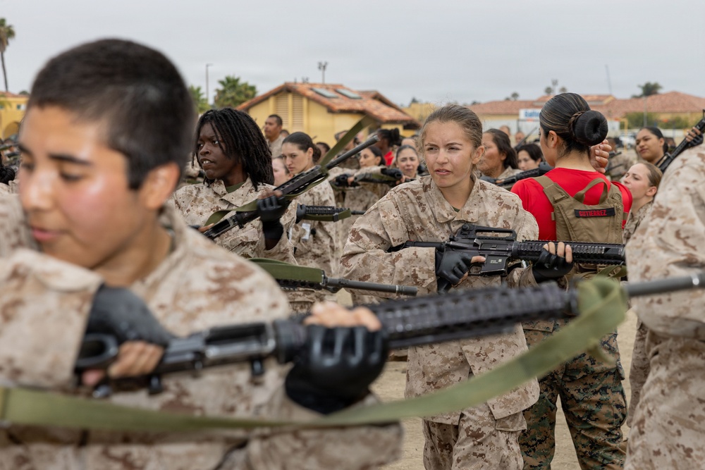 Alpha Company Bayonet Assault Course