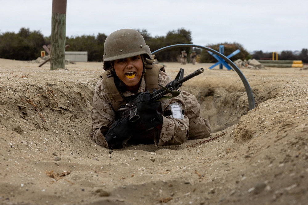 Alpha Company Bayonet Assault Course