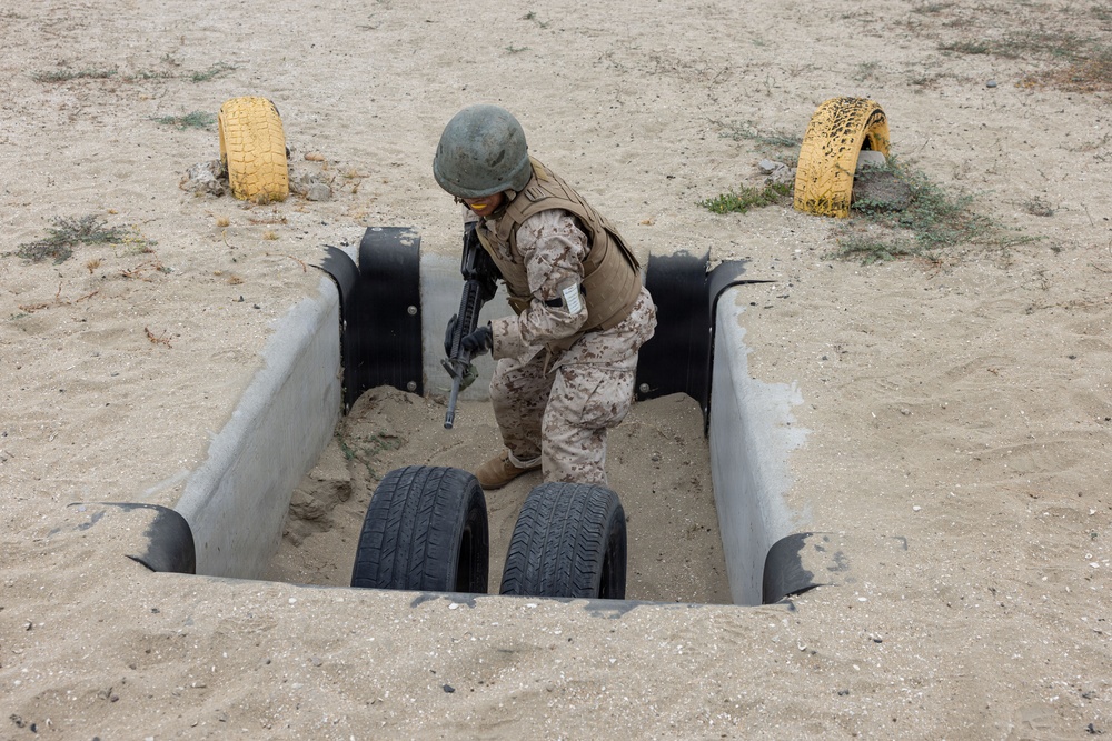 Alpha Company Bayonet Assault Course
