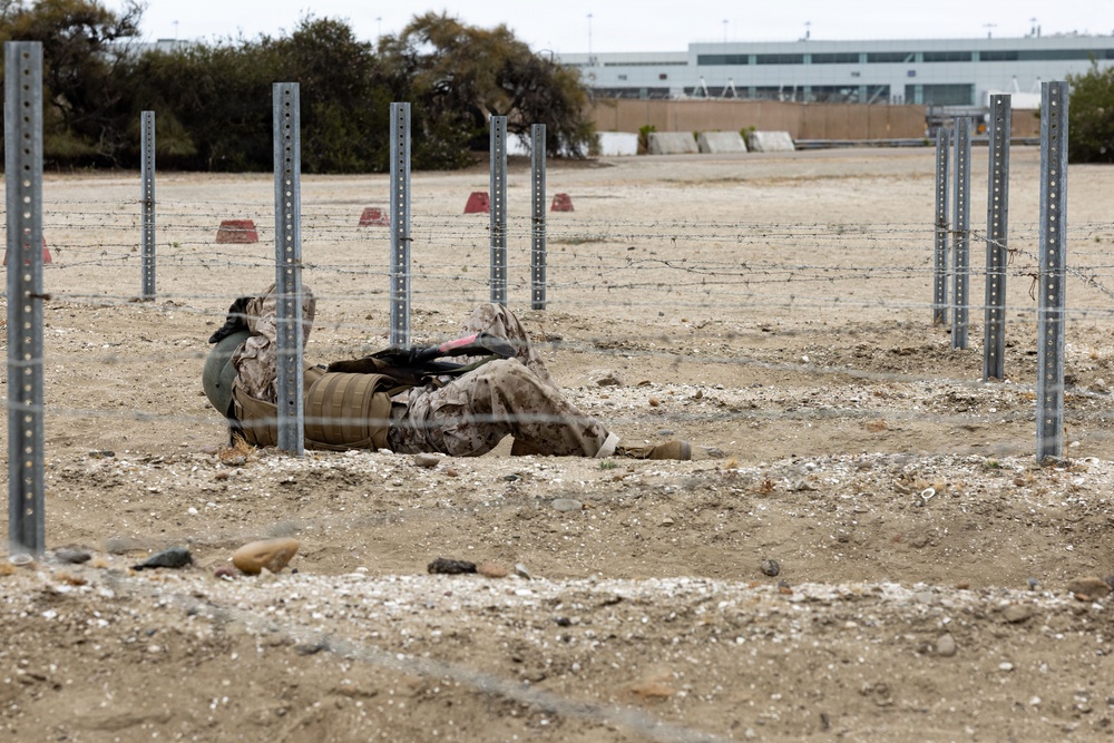 Alpha Company Bayonet Assault Course