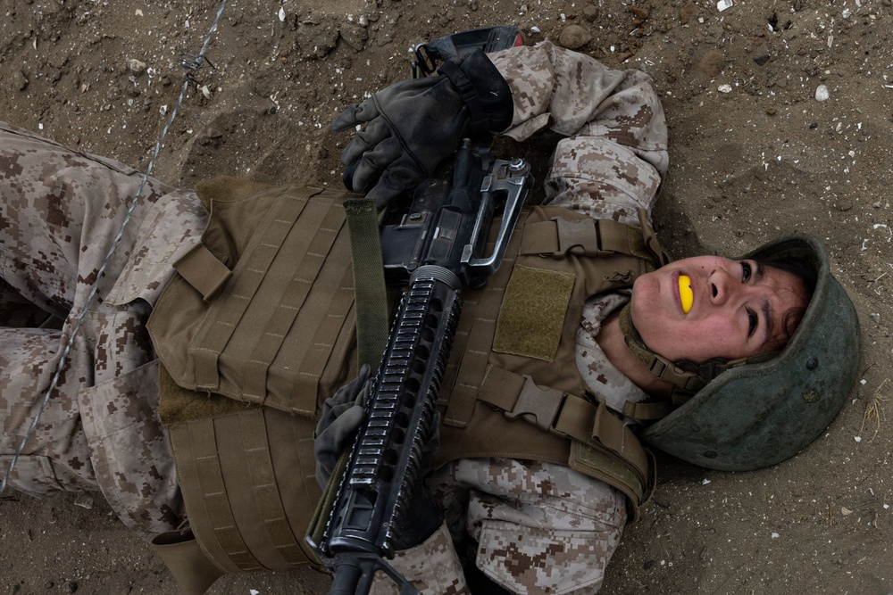 Alpha Company Bayonet Assault Course