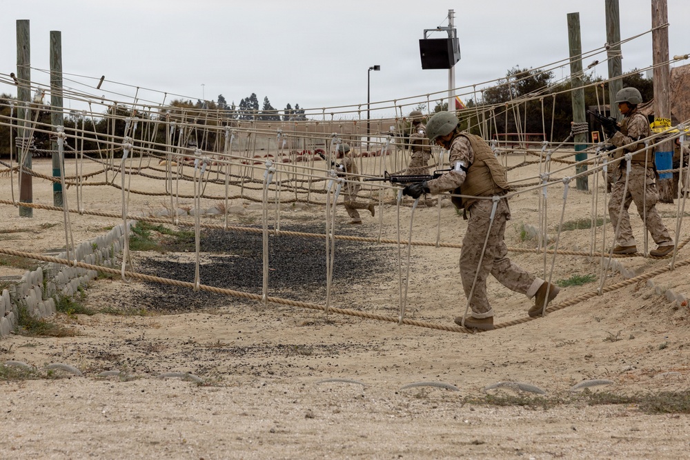 Alpha Company Bayonet Assault Course