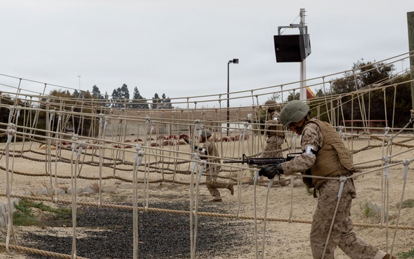 Alpha Company Bayonet Assault Course