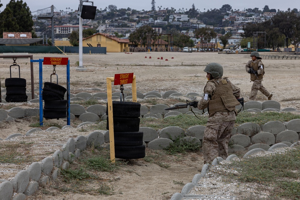 Alpha Company Bayonet Assault Course