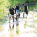 Hanscom Students help clean Shawsheen River
