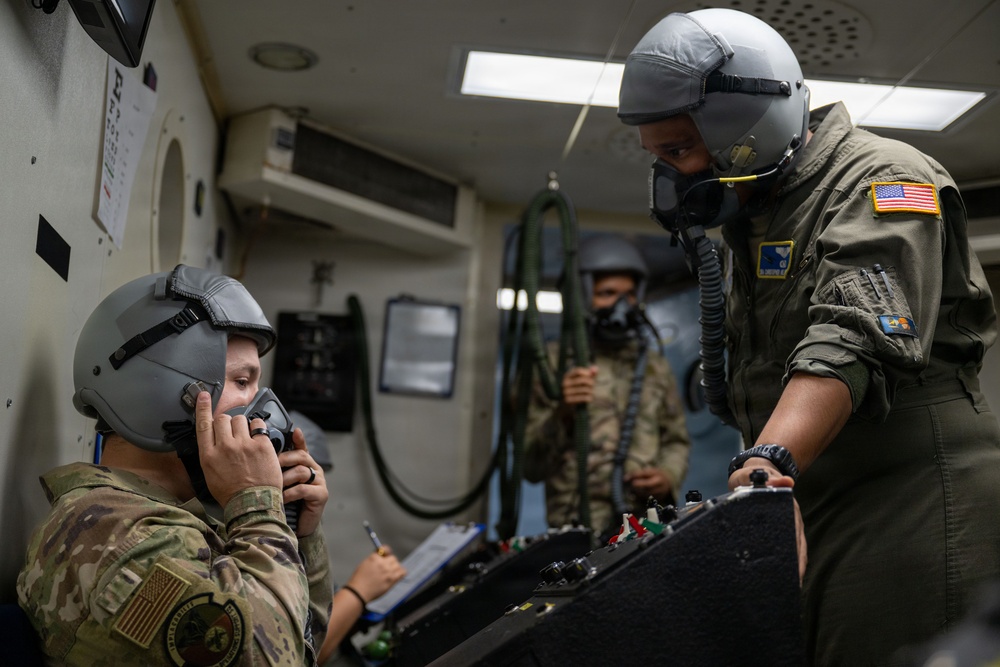 Rapid response under pressure: Andrews Aerospace Physiology conducts decompression sickness exercise