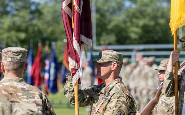 421st Multifunctional Medical Battalion Conducts Change of Command, Relinquishment of Responsibility Ceremony