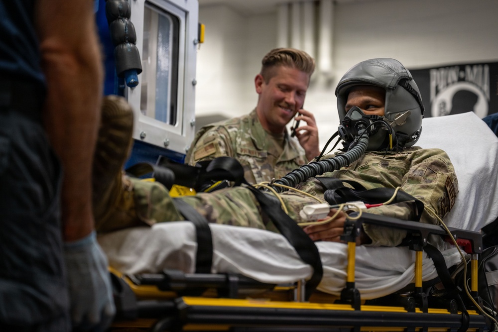 Rapid response under pressure: Andrews Aerospace Physiology conducts decompression sickness exercise