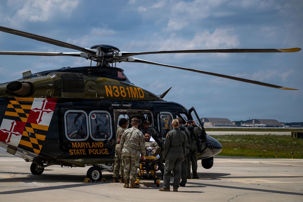 Rapid response under pressure: Andrews Aerospace Physiology conducts decompression sickness exercise