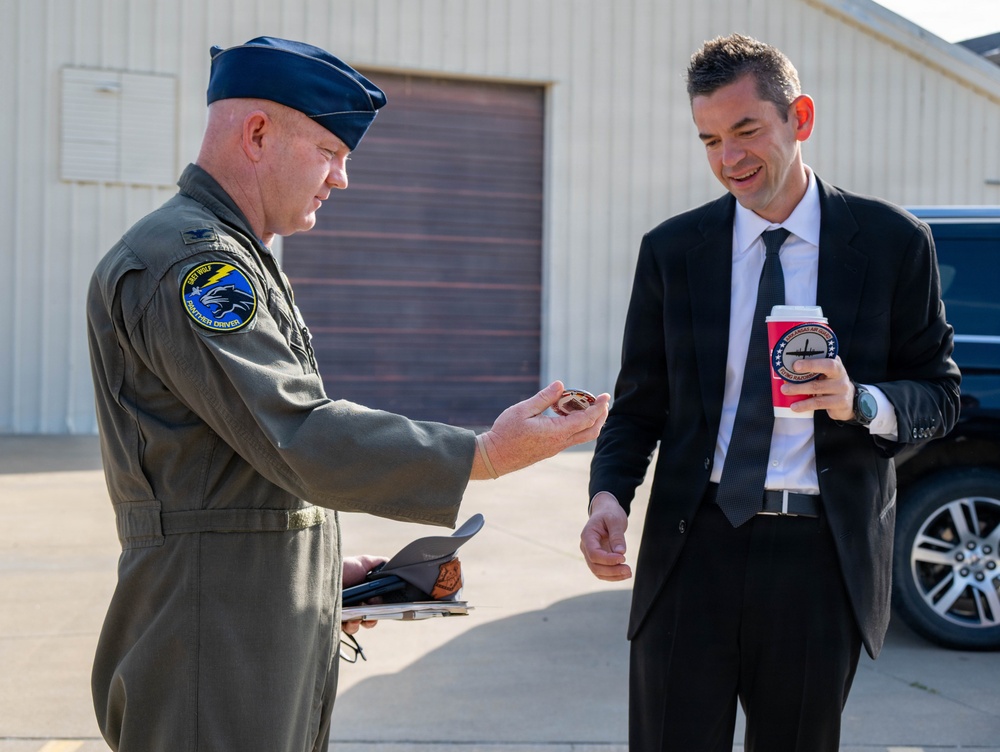 NASA Administrator Visits Ebbing ANGB