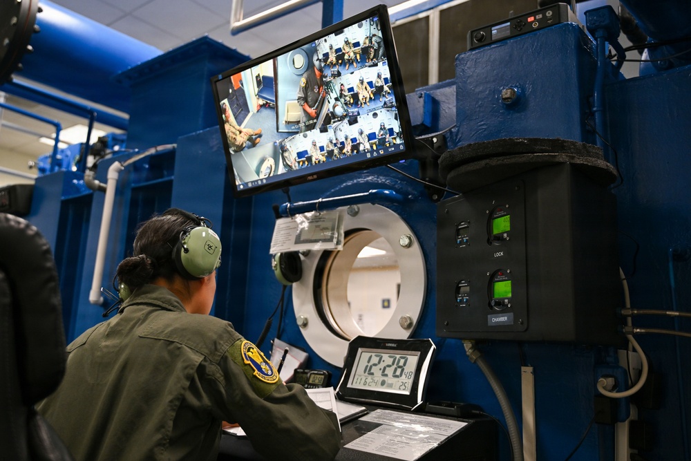 Rapid response under pressure: Andrews Aerospace Physiology conducts decompression sickness exercise