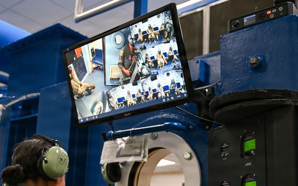 Rapid response under pressure: Andrews Aerospace Physiology conducts decompression sickness exercise