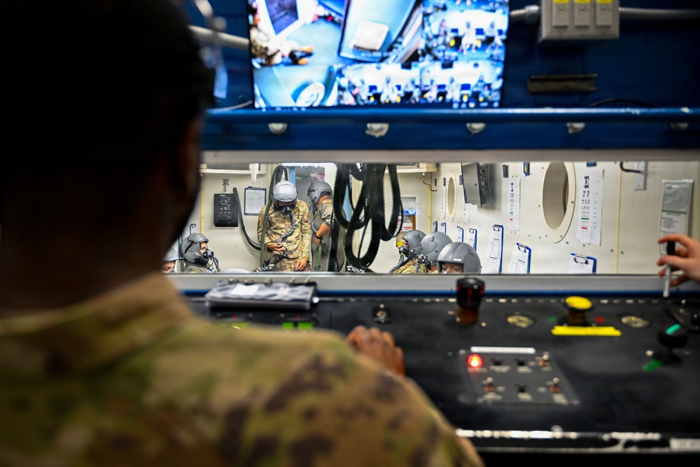 Rapid response under pressure: Andrews Aerospace Physiology conducts decompression sickness exercise