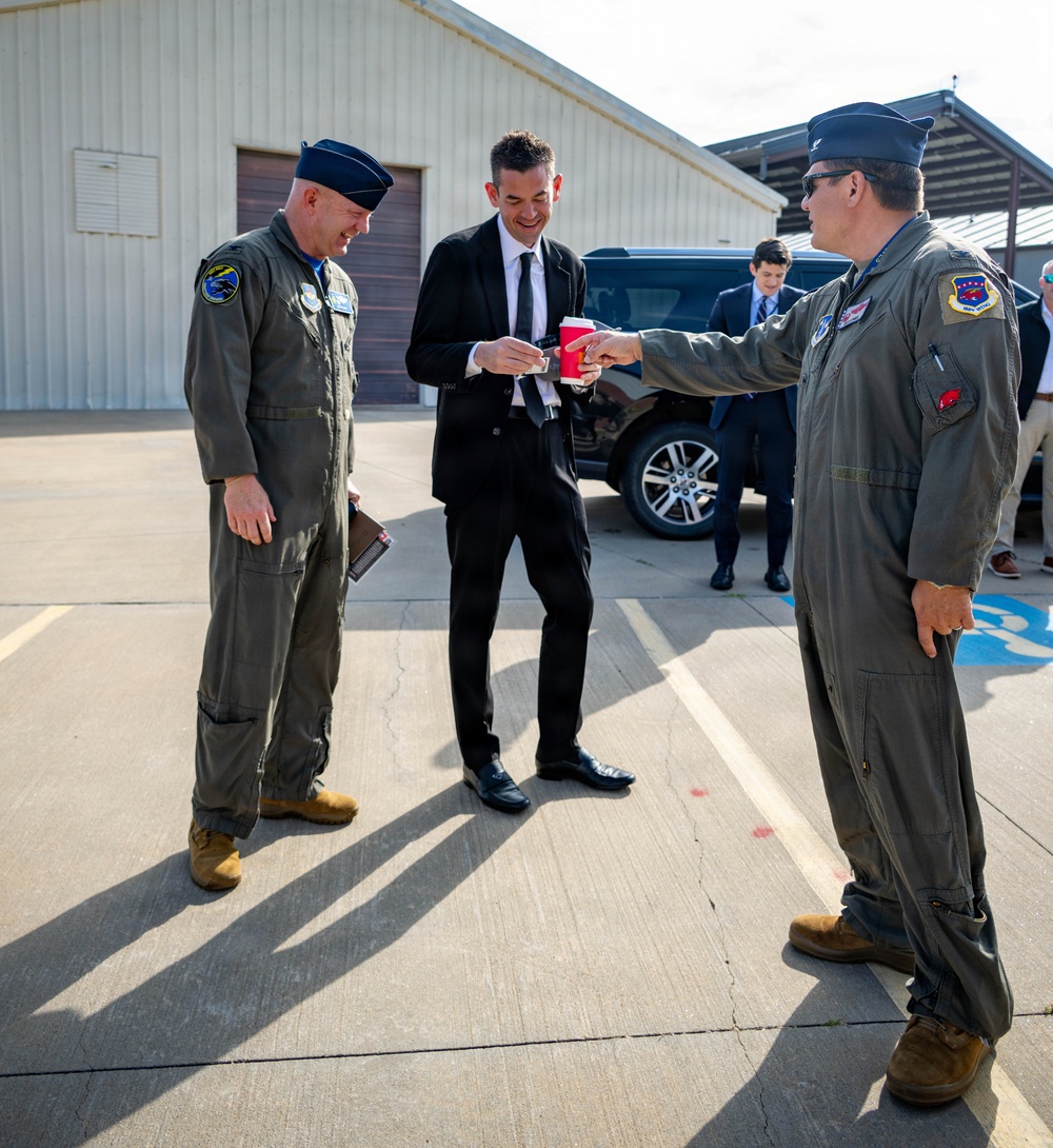 NASA Administrator Visits Ebbing ANGB