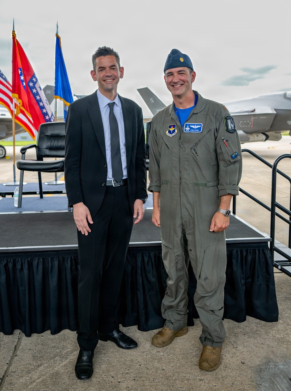 NASA Administrator Visits Ebbing ANGB