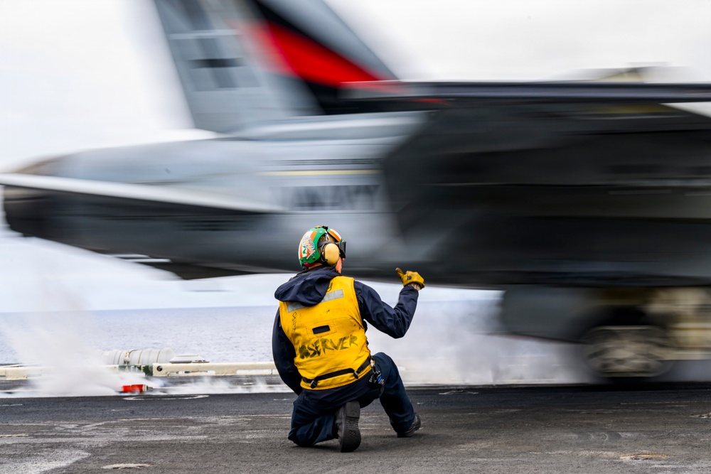 USS Theodore Roosevelt Flight Operations