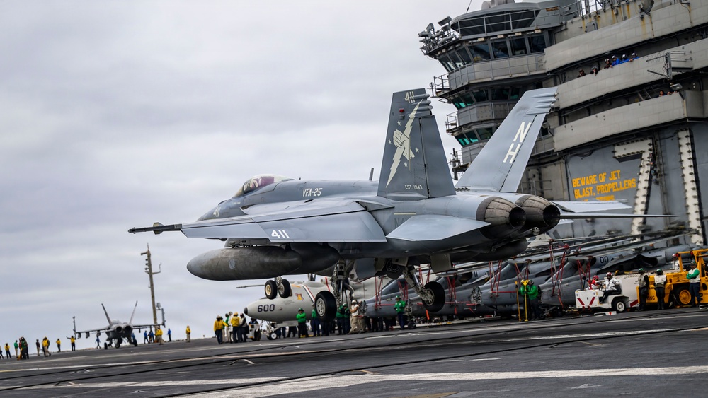 USS Theodore Roosevelt Flight Operations