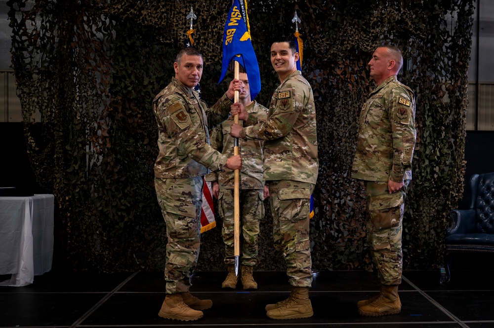 319th SFS Change of Command