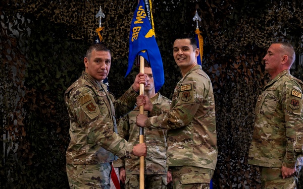 319th SFS Change of Command