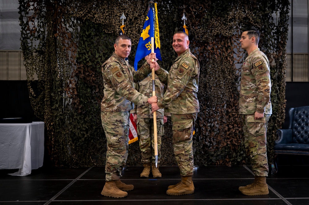 319th SFS Change of Command
