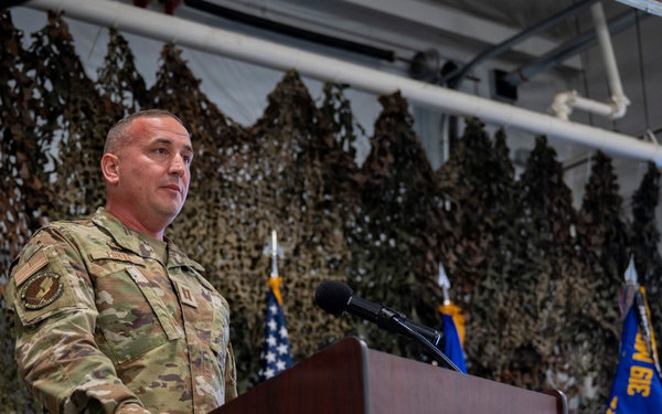 319th SFS Change of Command