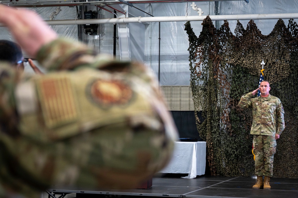 319th SFS Change of Command