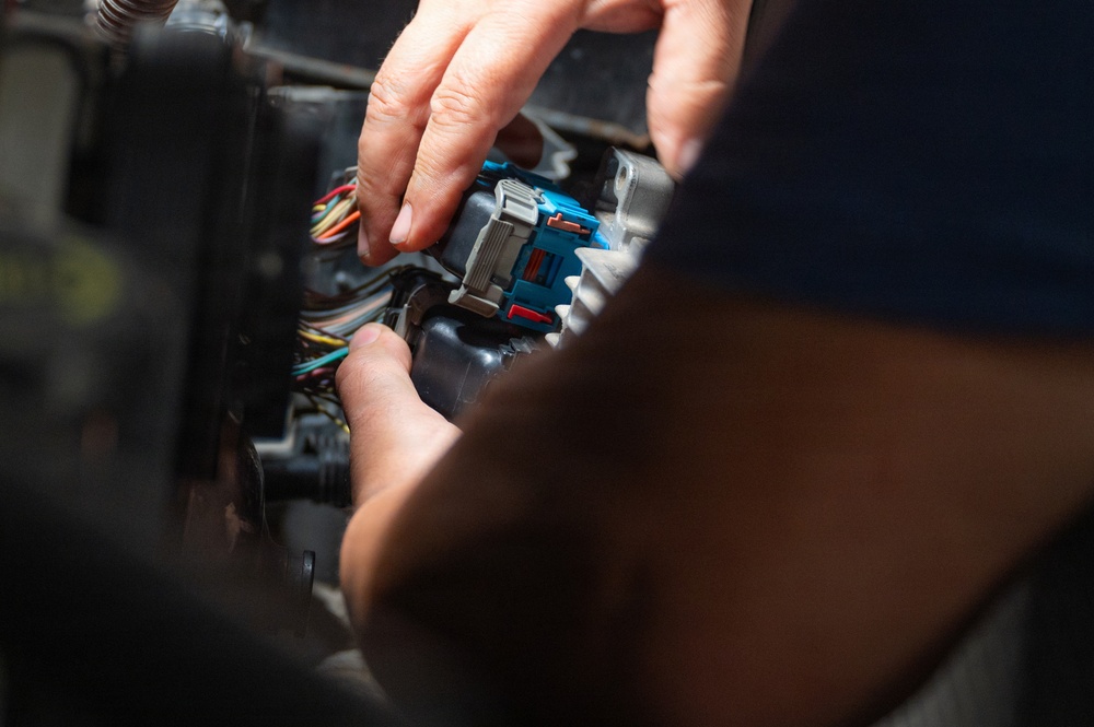 Vehicle maintenance keeps the fleet moving