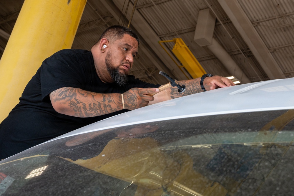 Vehicle maintenance keeps the fleet moving