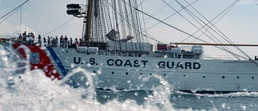USCGC Eagle sails into Charleston