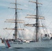 USCGC Eagle sails into Charleston